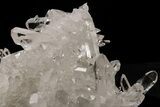Phenomenally Clear Quartz Crystal Cluster - Brazil #212485-2